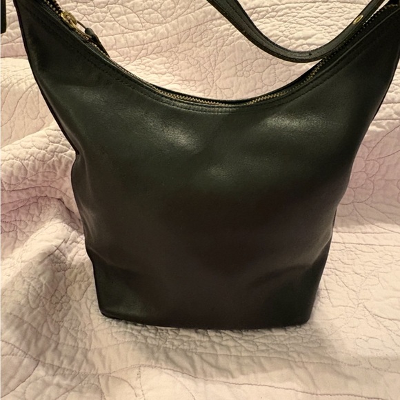 Coach Handbags - Coach Black Leather Hobo Bag
